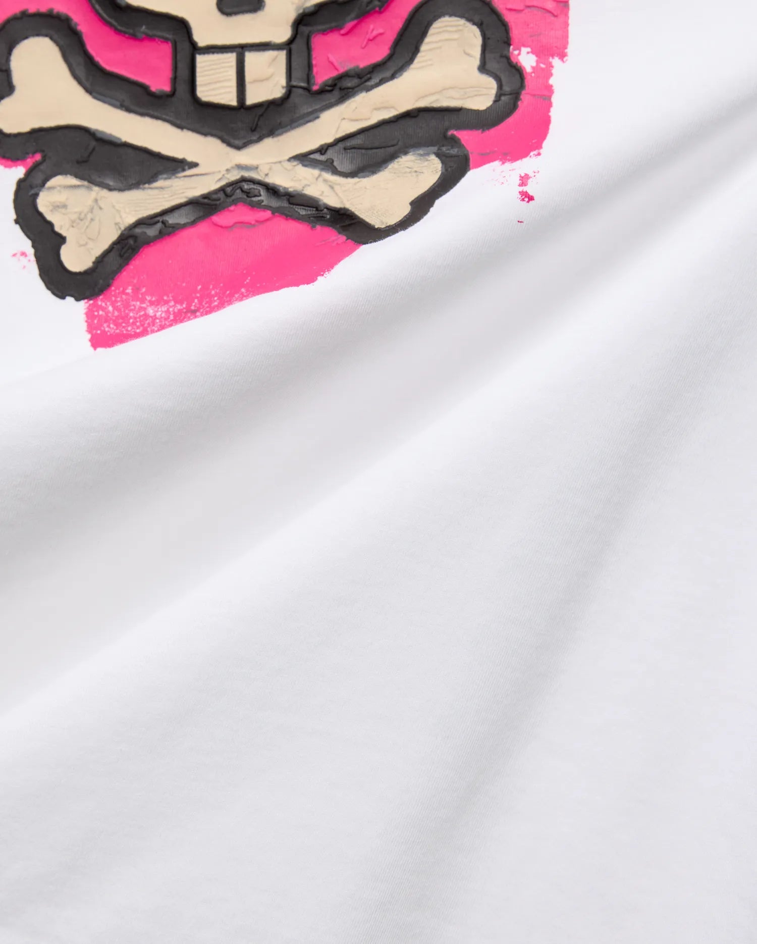 Psycho Bunny Big & Tall Marcus Bunny Graphic tee bianca cotone Pima