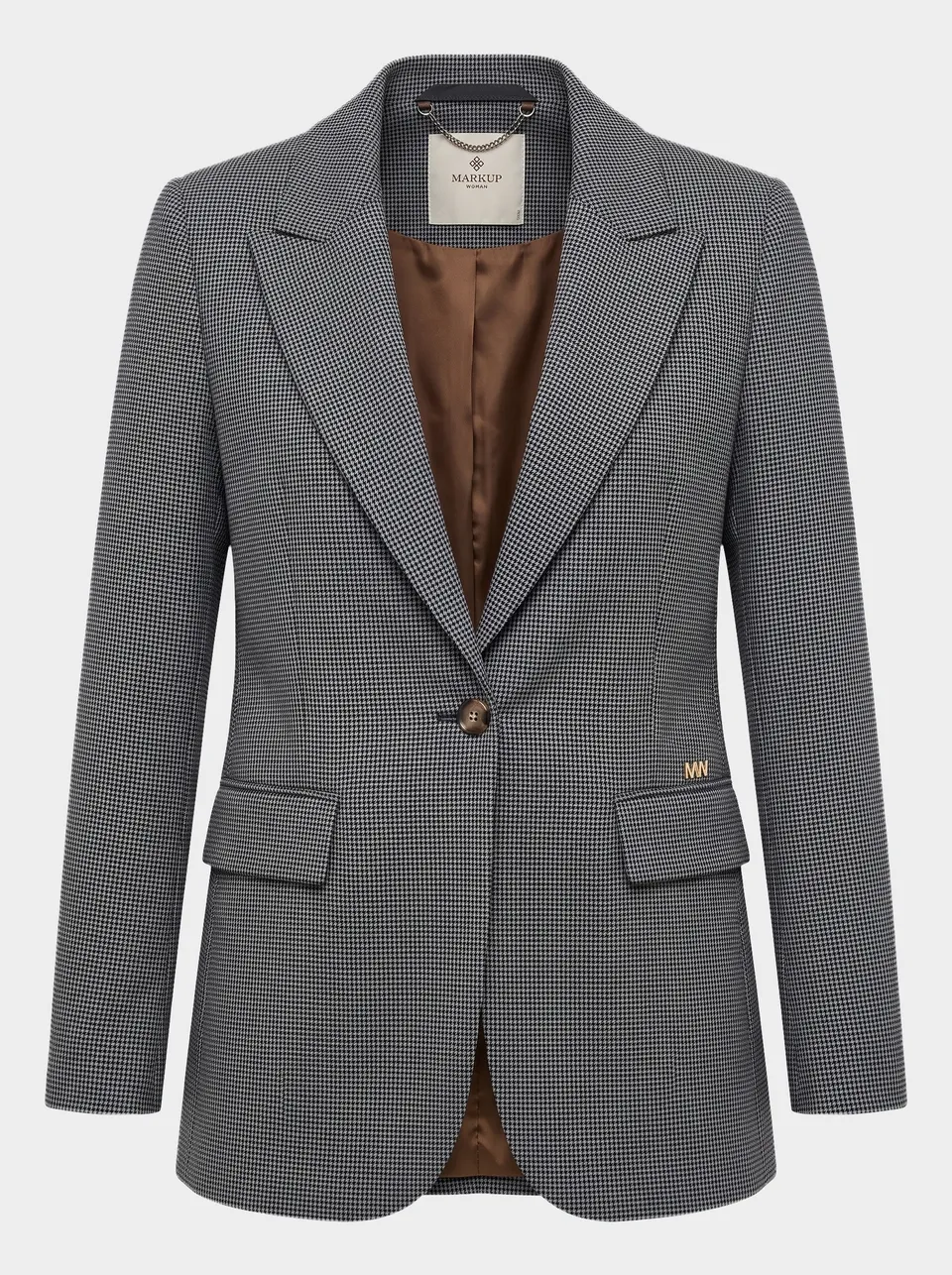Markup Blazer over in tessuto pied de poule blazer