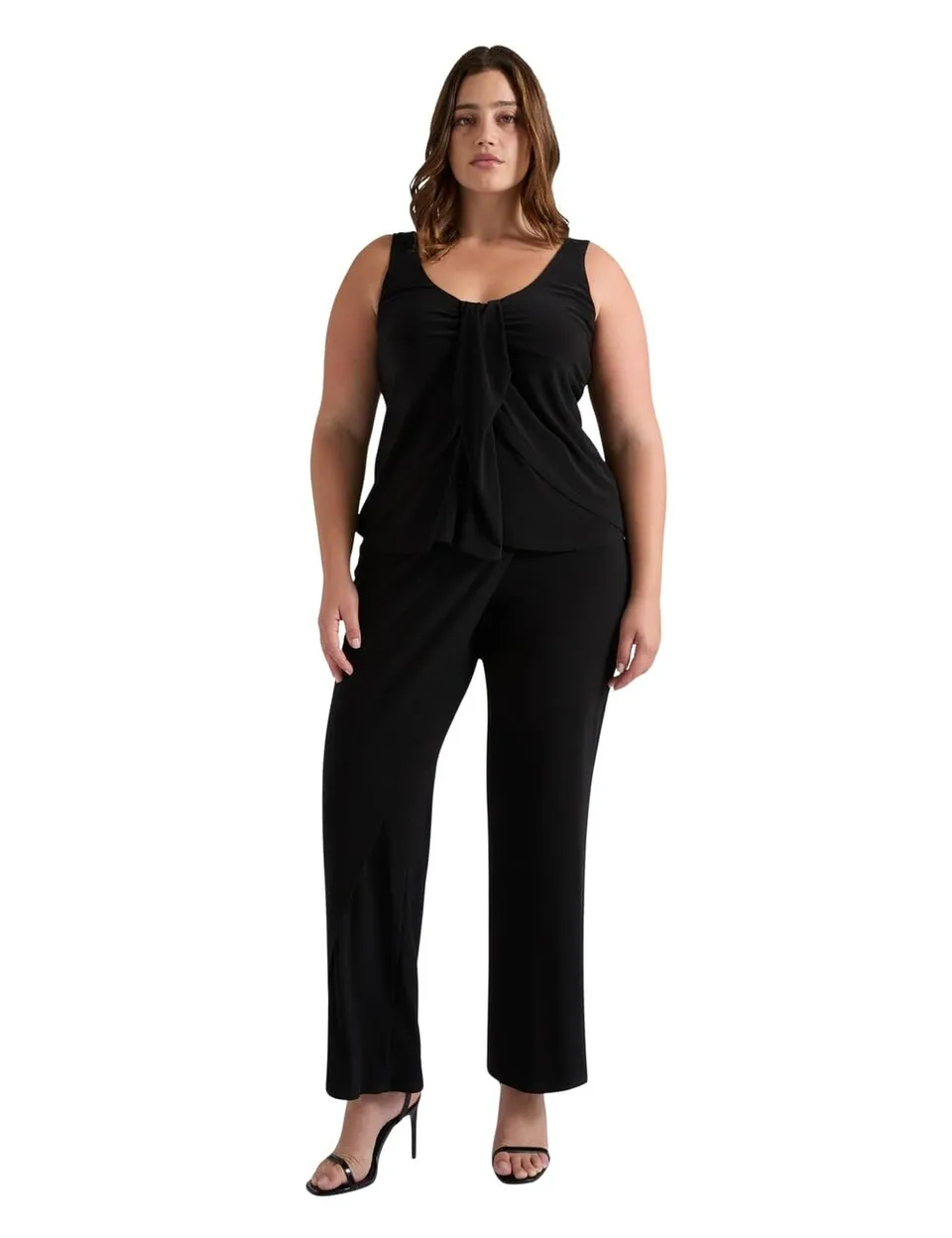 Fiorella Rubino Top e t-shirt Top con nodo davanti S Plus