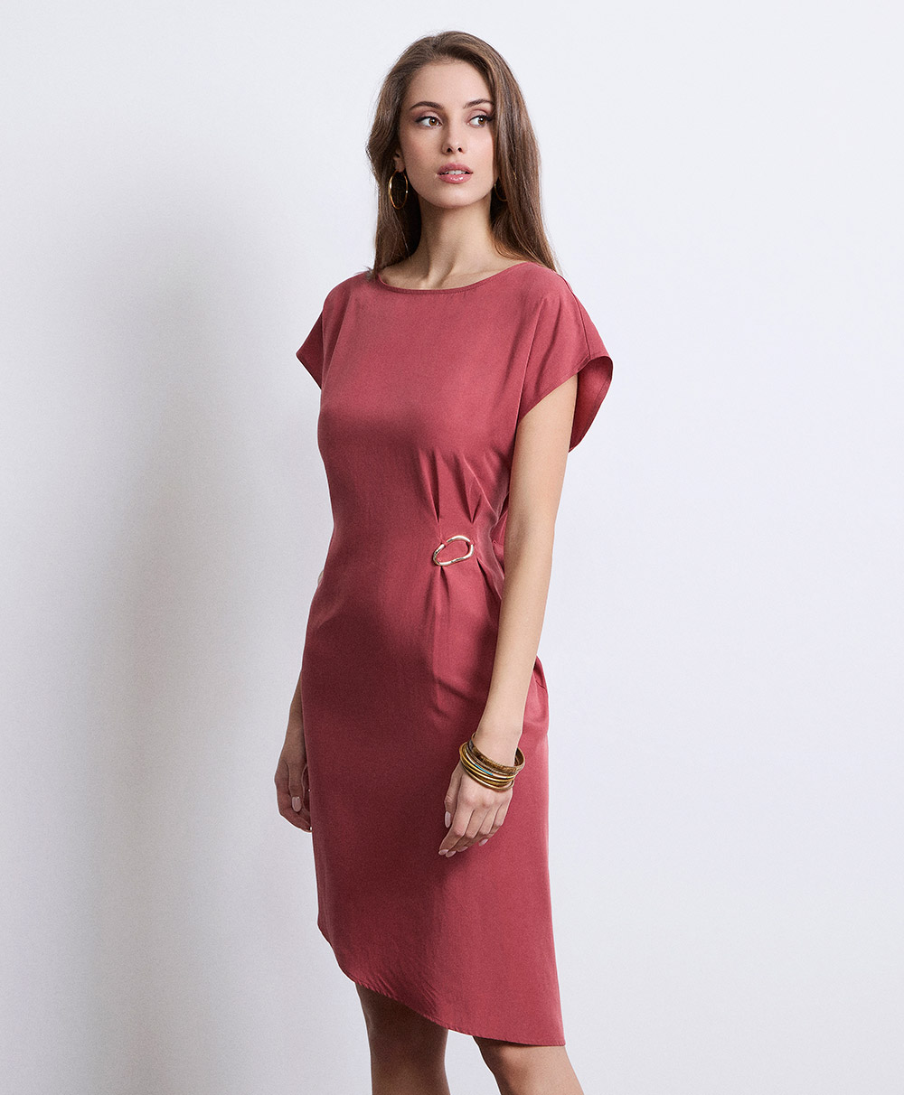 Markup Donna Vestiti Abito in misto lino donna