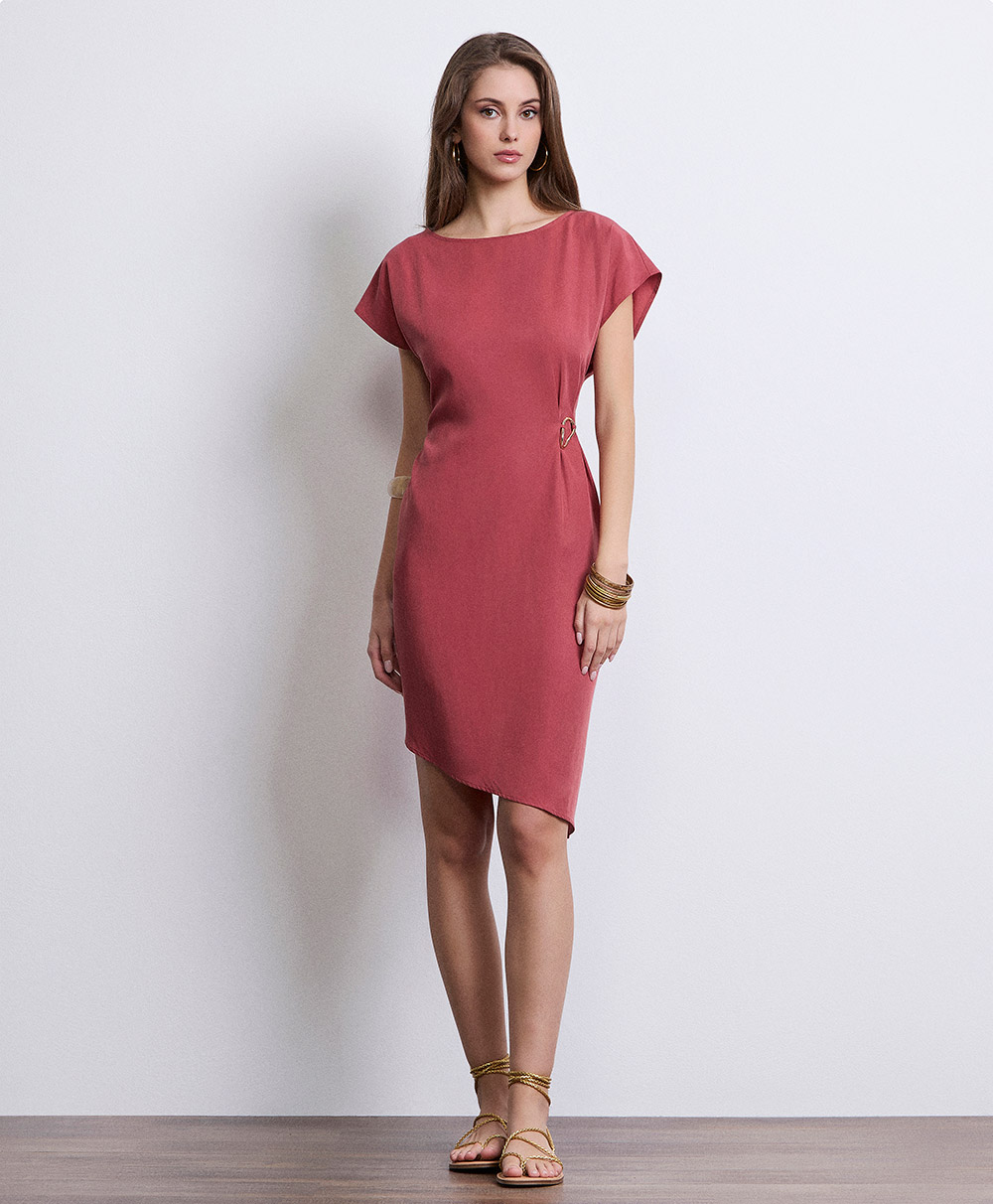 Markup Donna Vestiti Abito in misto lino donna