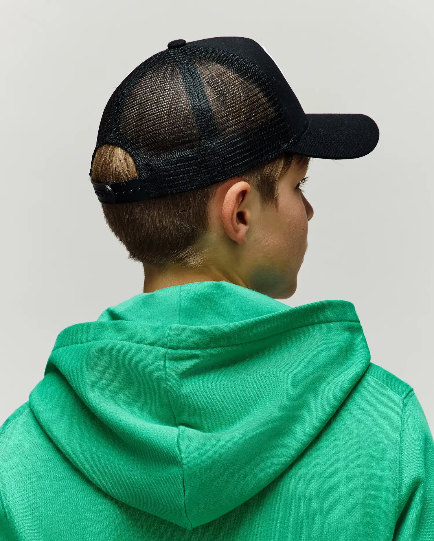 Psycho Bunny Kids Accessories Adamo Cappellino trucker nero O/S in cotone