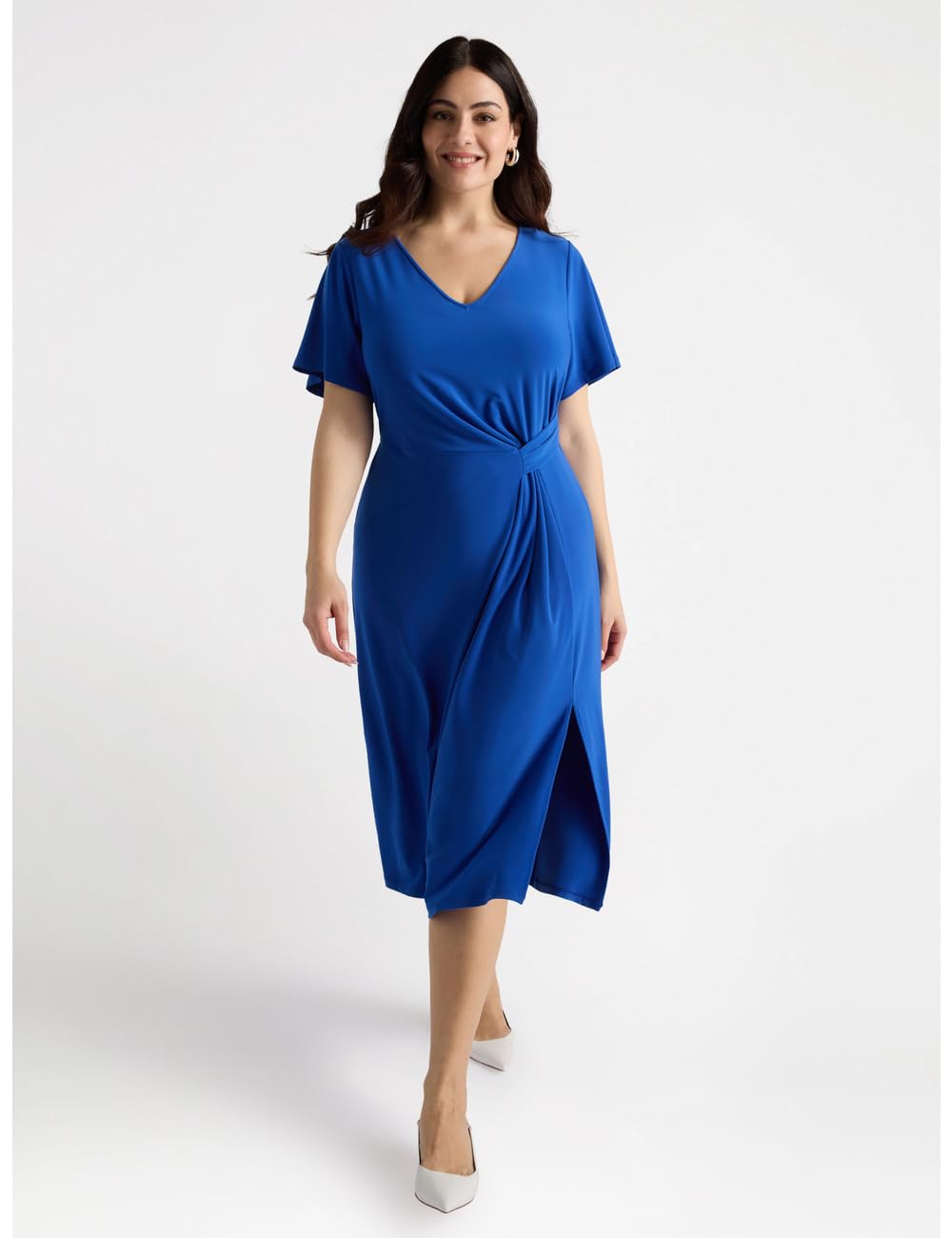 Fiorella Rubino Vestiti vestito in jersey con passante laterale curvy