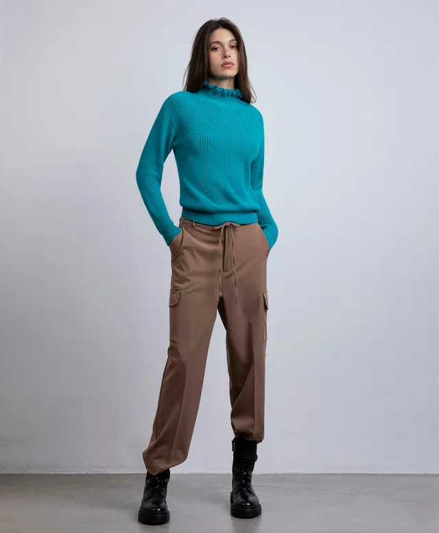 Markup Donna Maglieria Lupetto traforato maglia