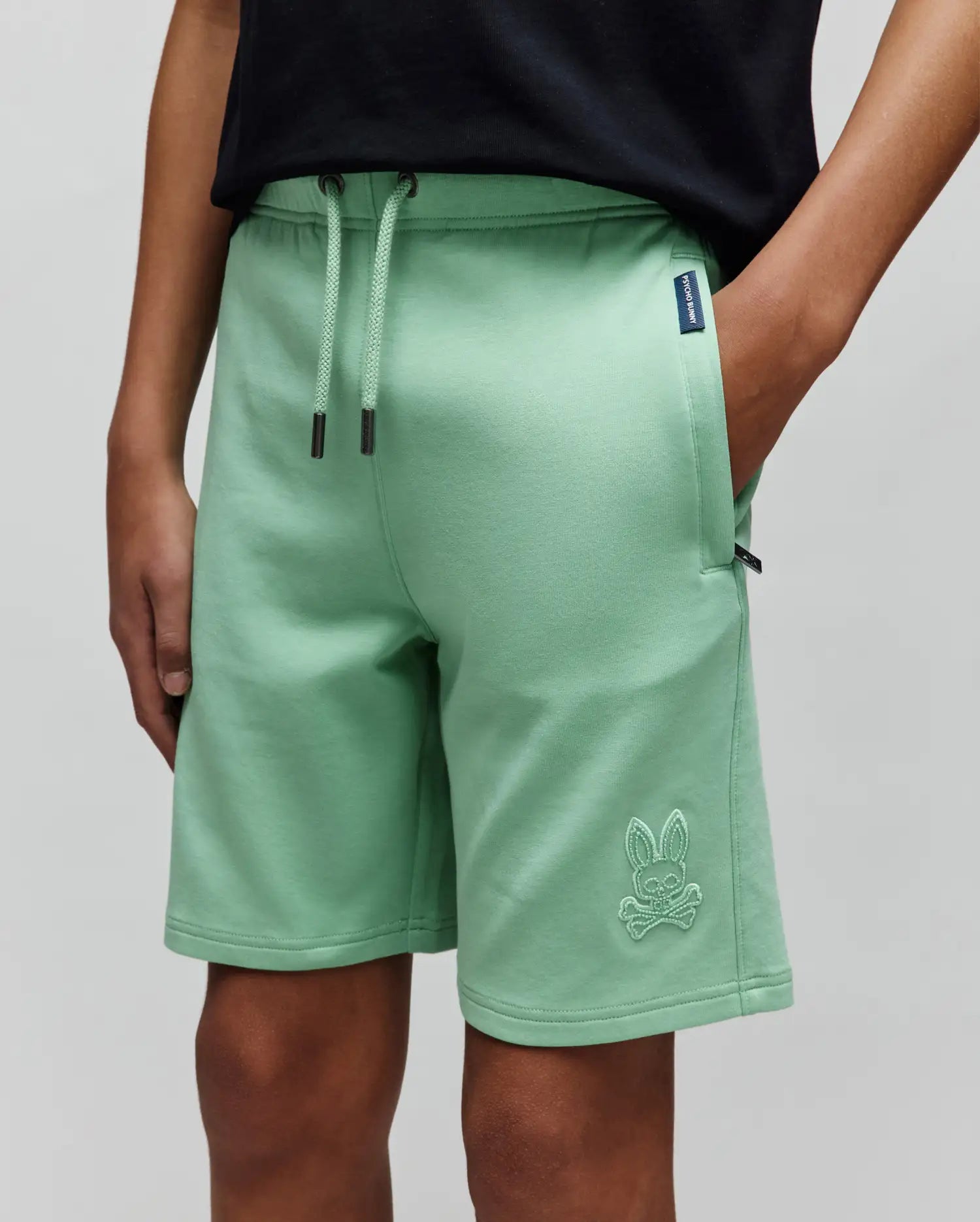 Psycho Bunny Kids Bottoms Barry Modal Short shorts verde 2T–XL in cotone modal
