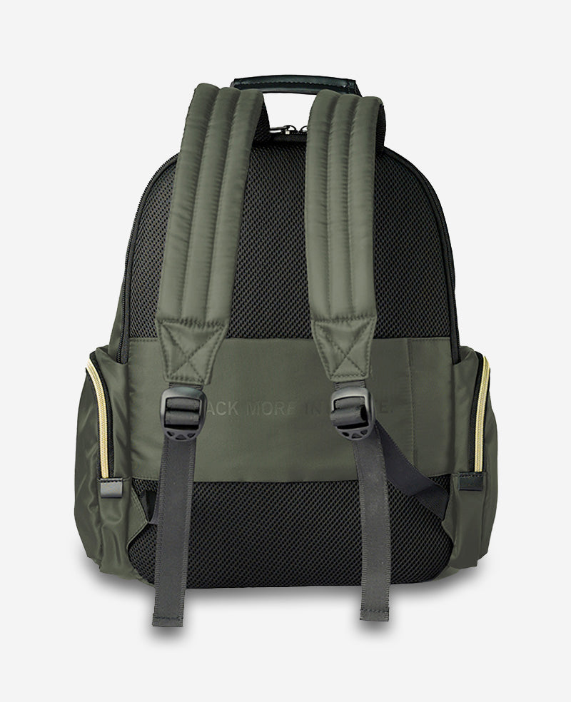 Kenneth Cole Reaction Luggage Sophie 15.6-Inch Nylon Computer Backpack oliva
