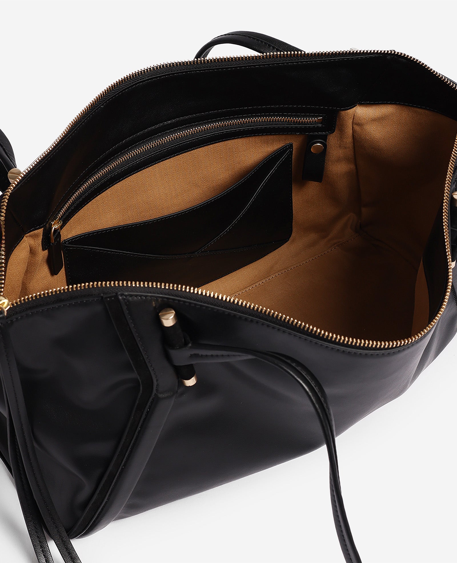 Kenneth Cole Reaction Bags Highline East/West tote bag nera in pelle