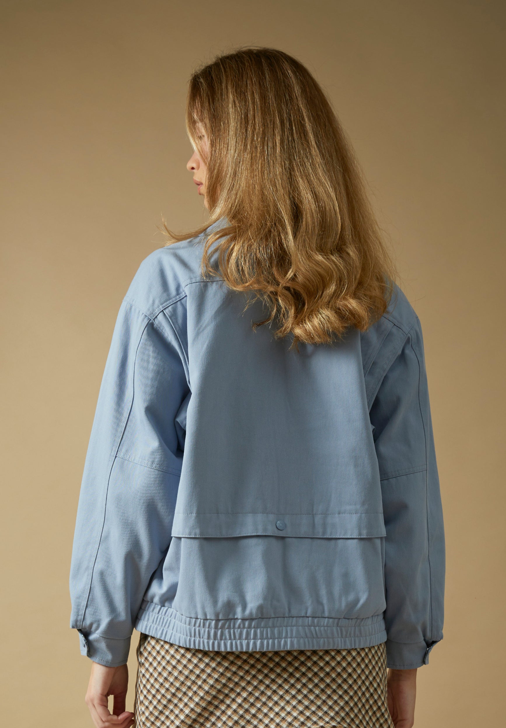 House Of Sunny Women's Jackets Baby Check Harrington Jacket giacca taglia S-XL