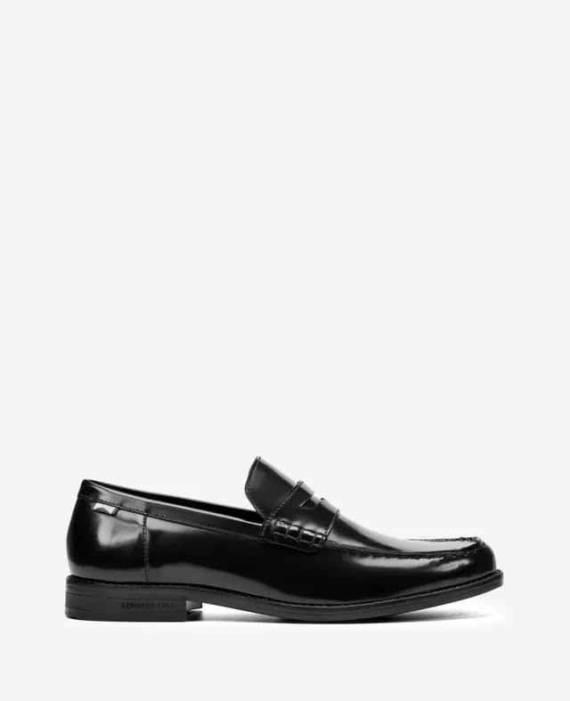 Kenneth Cole Reaction Shoes Paco Penny Loafer mocassino nero pelle