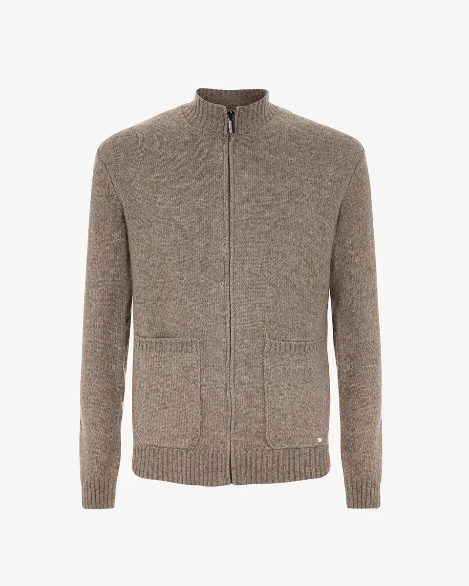 Markup Uomo Maglieria Lupetto zip melange