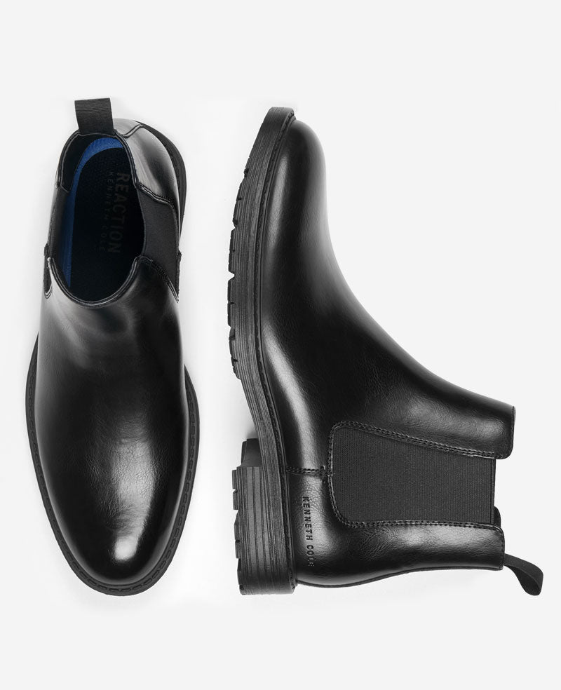 Kenneth Cole Reaction Shoes REACTION Caydin3 Chelsea Boot stivaletto nero