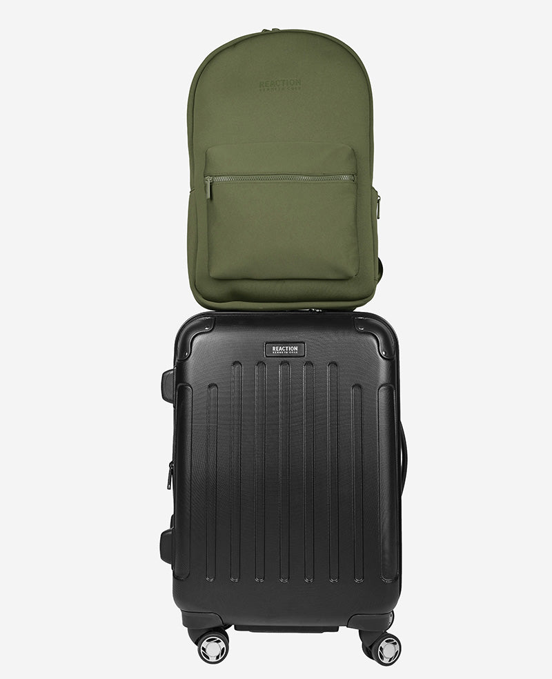 Kenneth Cole Reaction Luggage Logan Classic Backpack zaino verde Chive taglia unica porta laptop