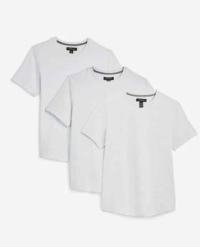 Kenneth Cole Reaction Clothing Performance Crew Neck Bundle t-shirt bianca 3 pezzi