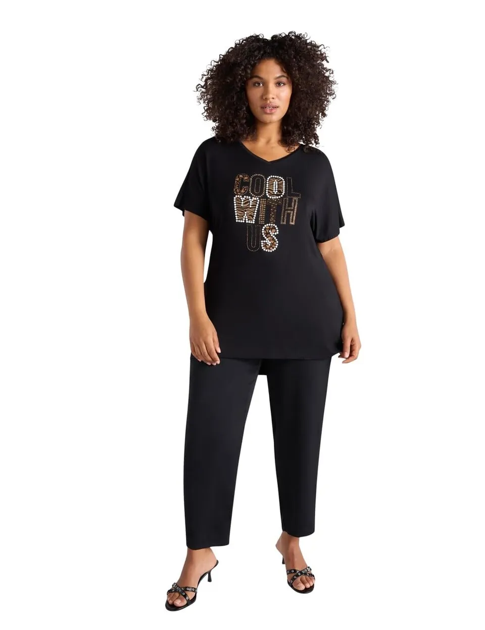 Fiorella Rubino Top e t-shirt Maxi t-Shirt con Scritta, copricostume