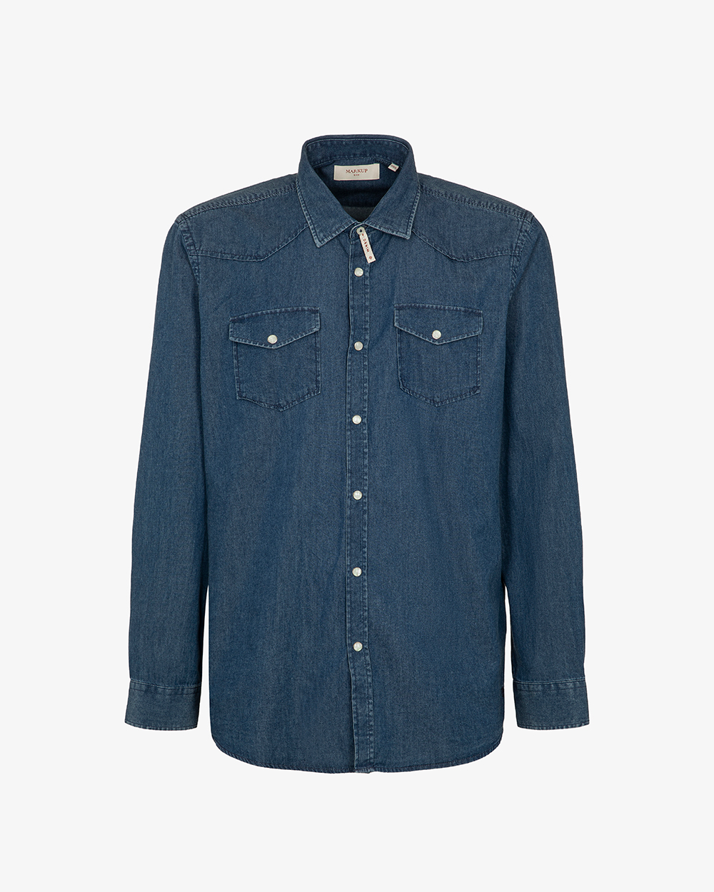 Markup Uomo Camicie Camicia manica lunga rodeo denim camicia