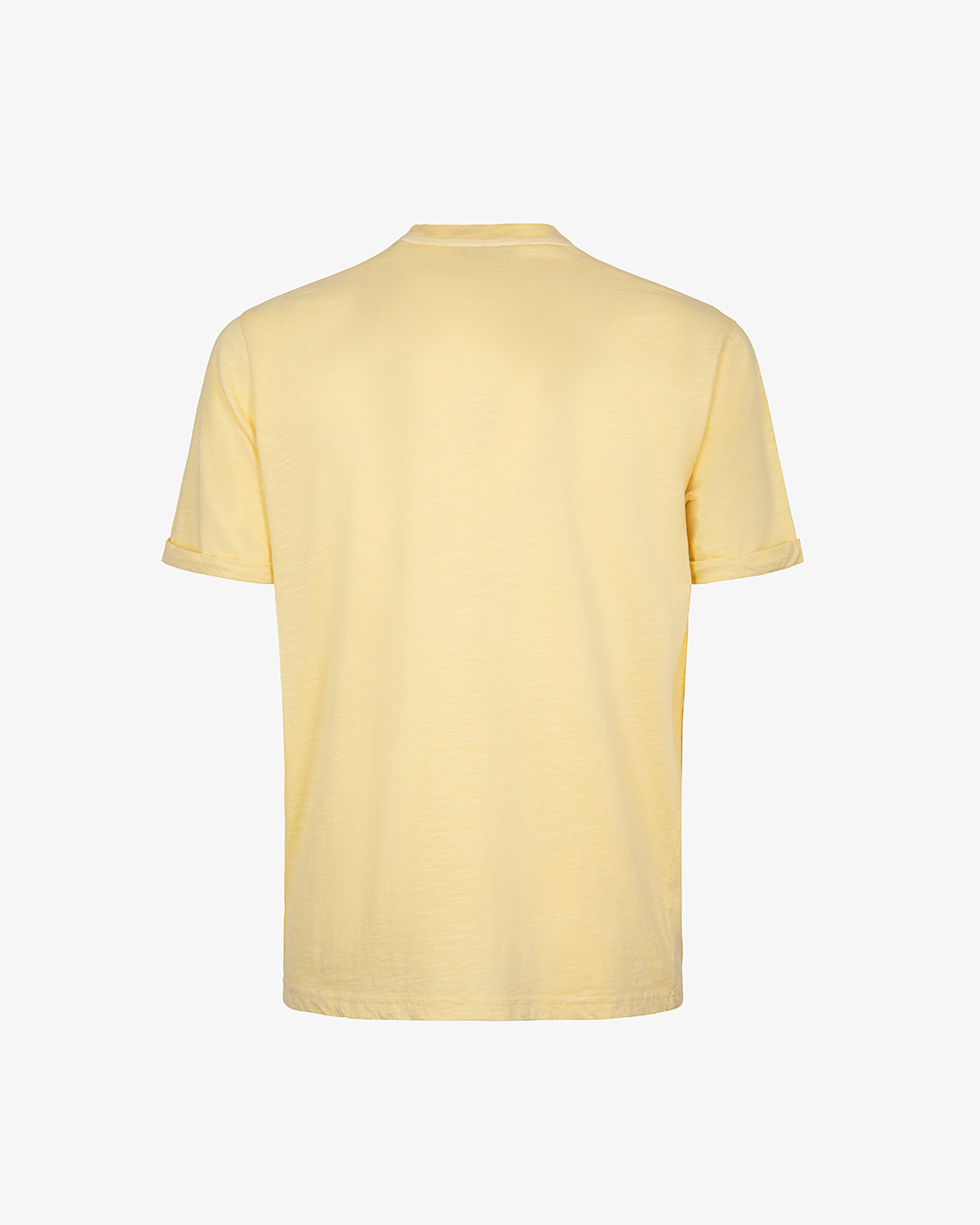 Markup Uomo Maglieria Girocollo mezza manica jersey tinto capo fiammato stampa T-shirt