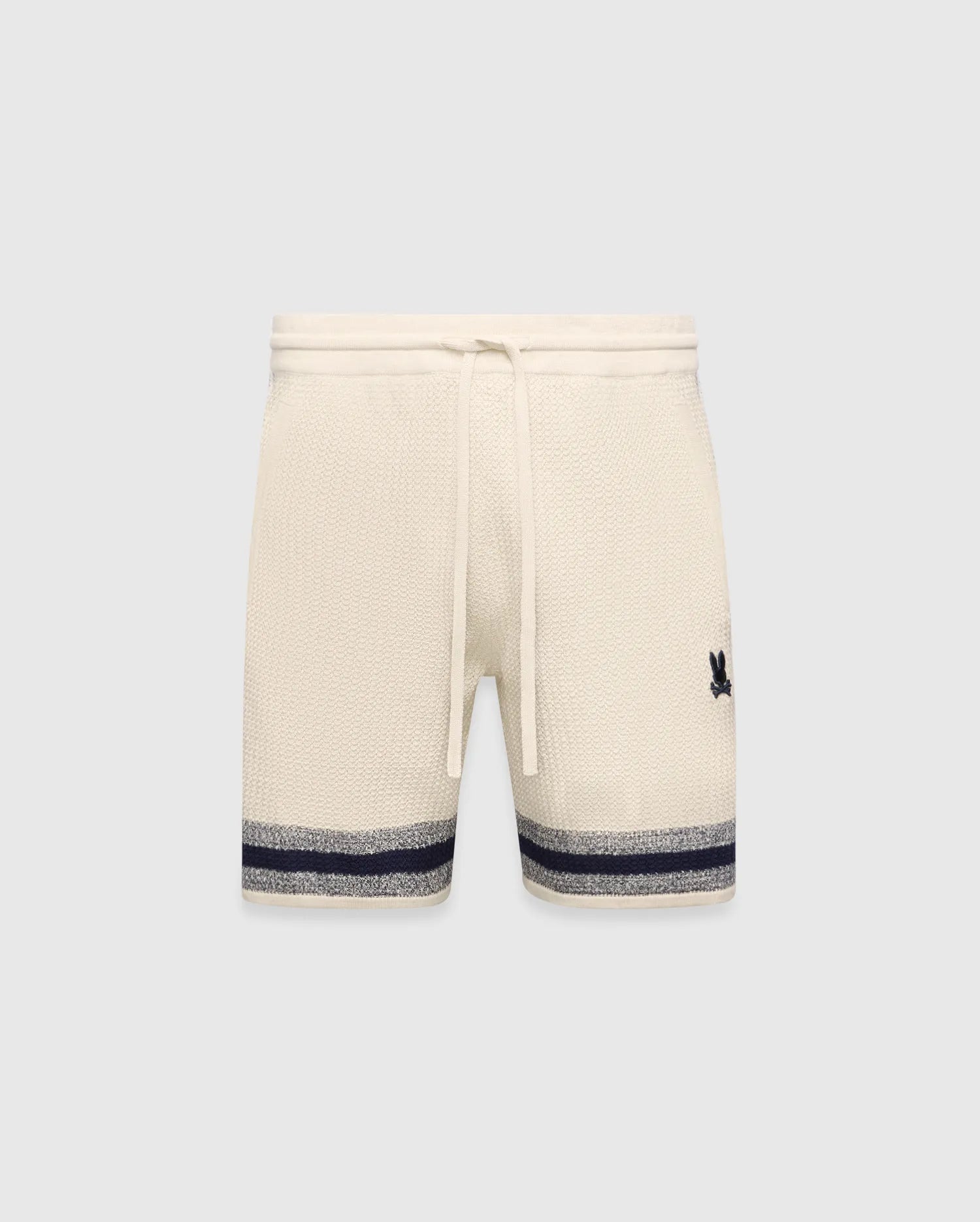 Psycho Bunny Men's Shorts Giles Knit Short 7" shorts beige cotone