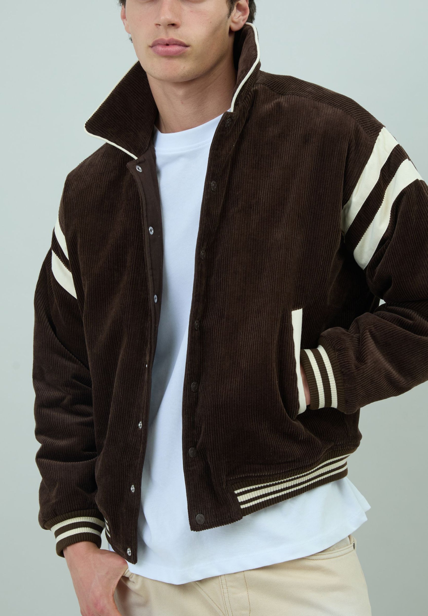 House Of Sunny Women's Jackets WINSLOW BOMBER bomber S-XL in velluto marrone
