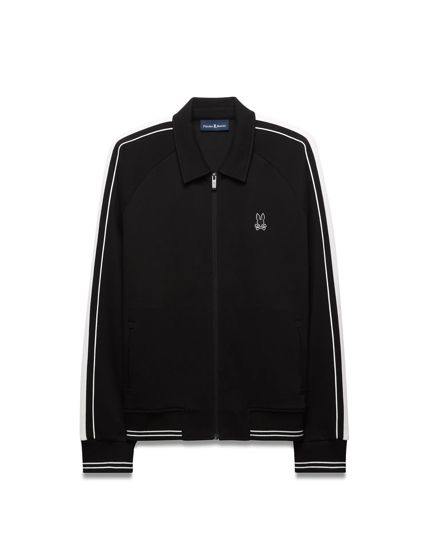 Psycho Bunny Jackets Ceano Track Jacket MT0500206 giacca nera
