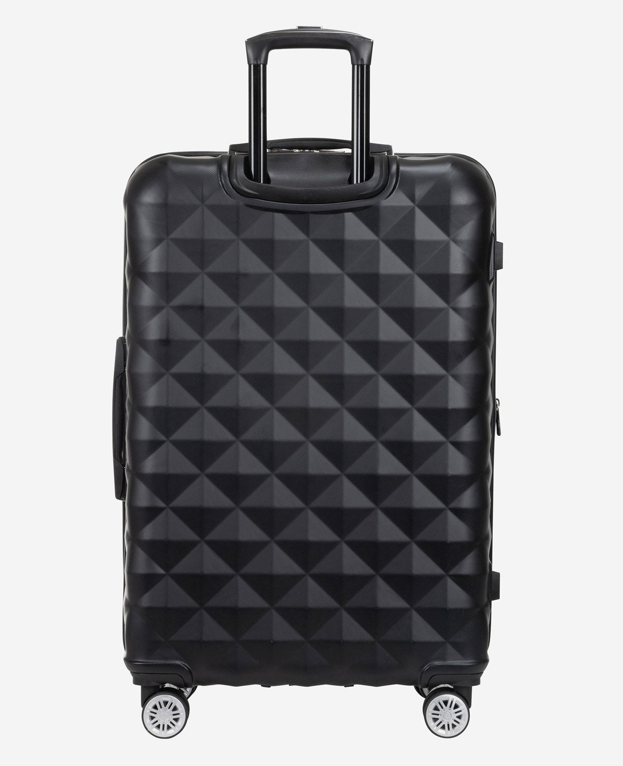 Kenneth Cole Reaction Diamond Tower Hard Side Expandable Suitcase valigia nera espandibile