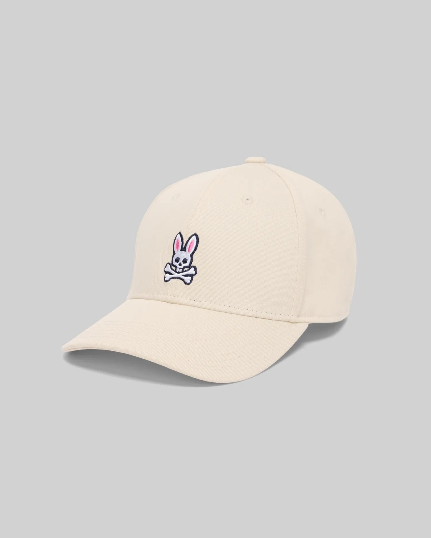 Psycho Bunny Accessories B6A816A1HT cappellino baseball bianco grigio