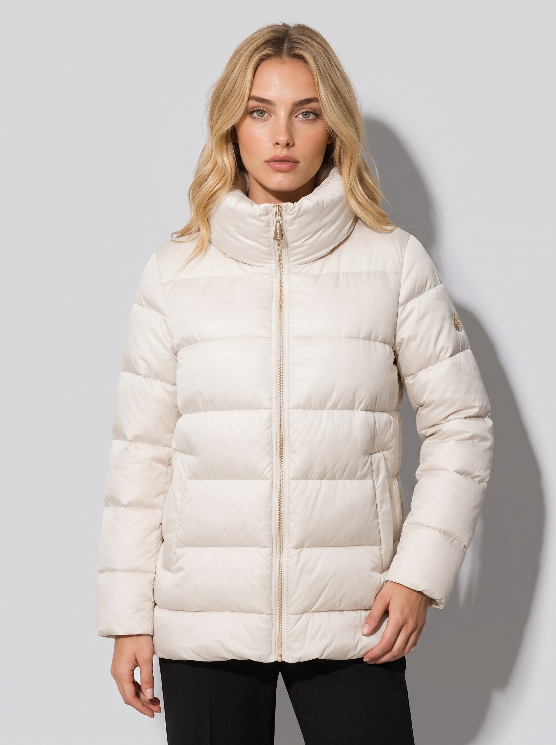Markup Donna Giacche & Giubbotti Piumino midi in tessuto satin piumino