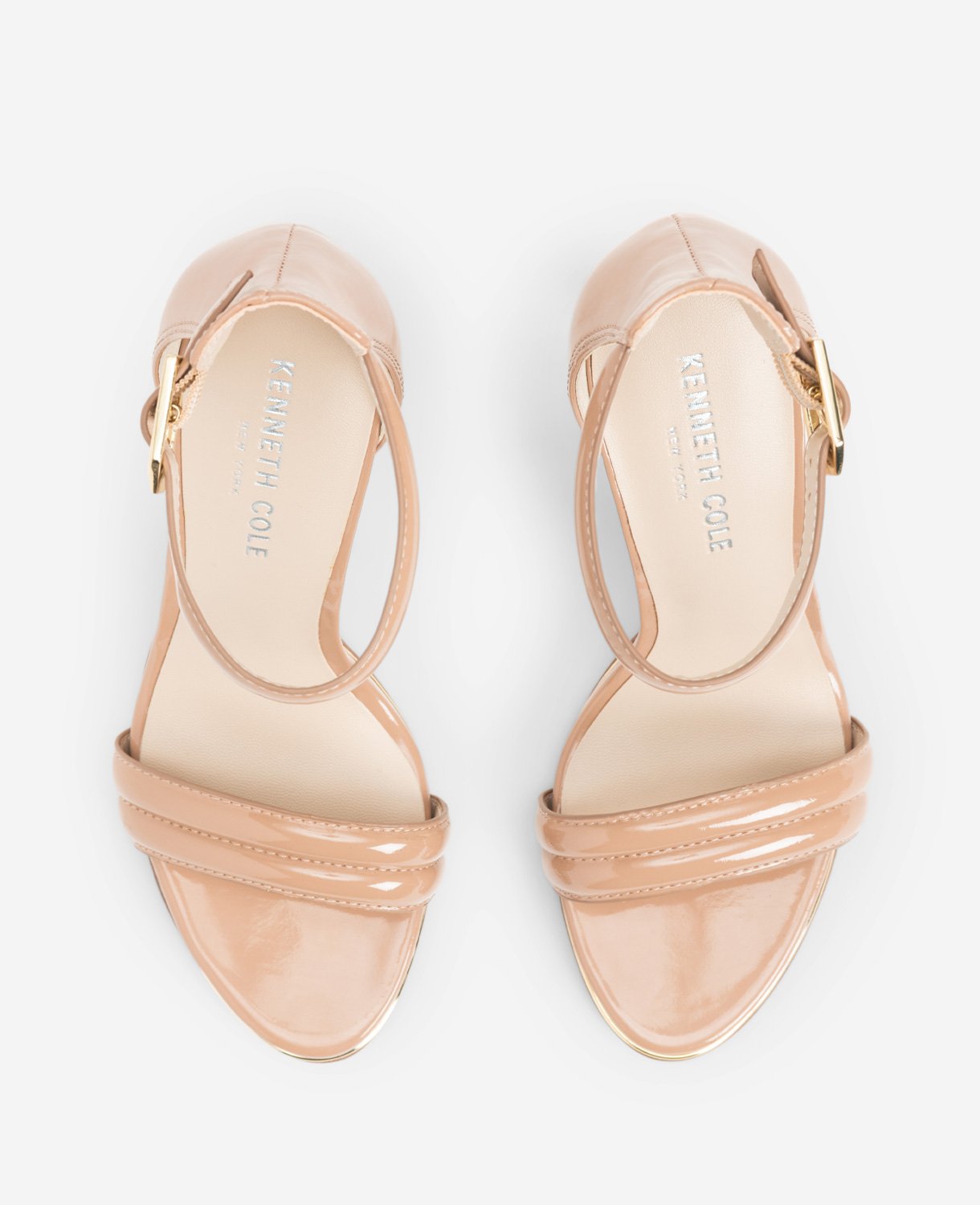 Kenneth Cole Reaction Brooke Ankle Strap Heeled Sandal sandali Buff