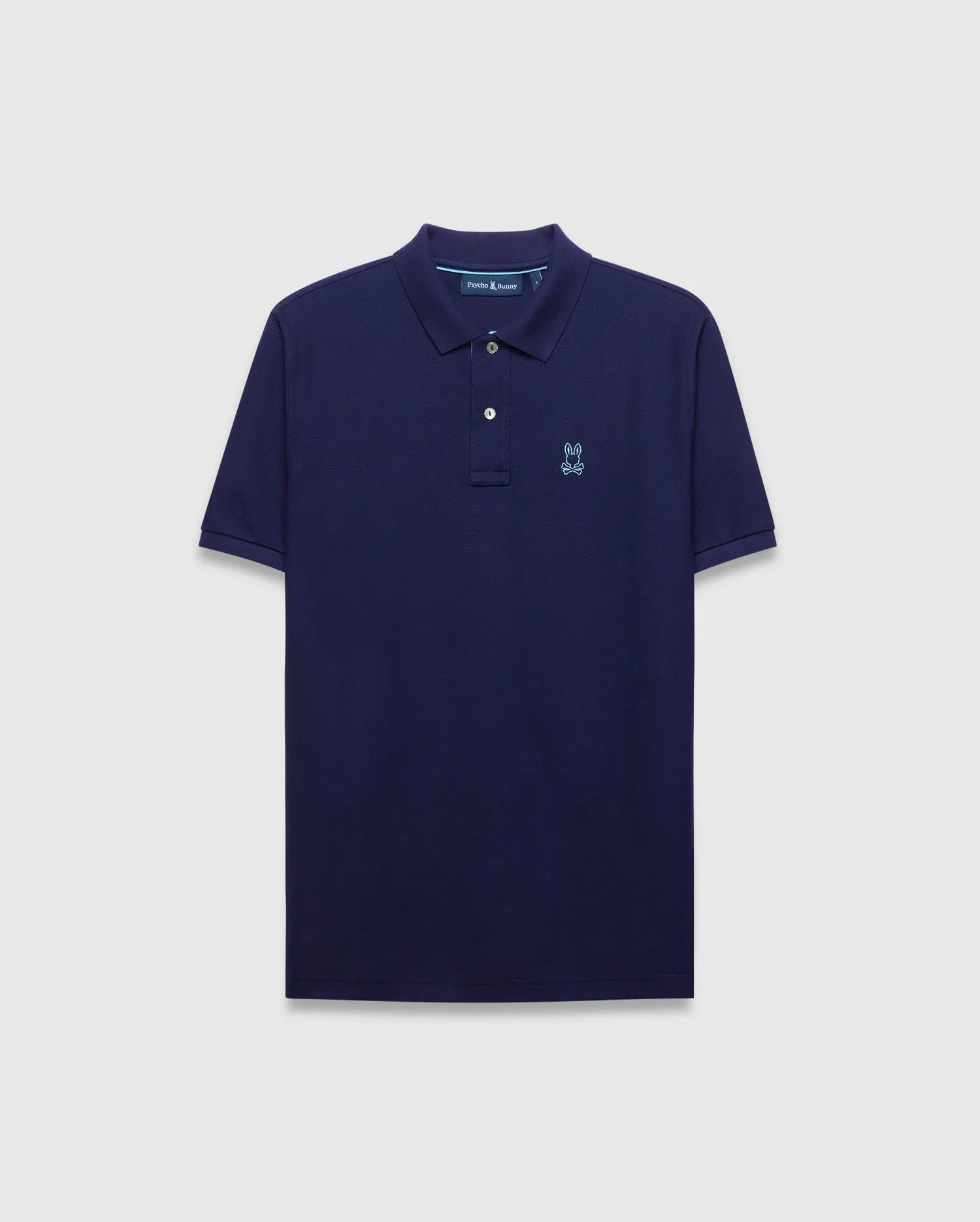 Psycho Bunny Blythe Pique Polo polo blu XXS-XXL in cotone Pima