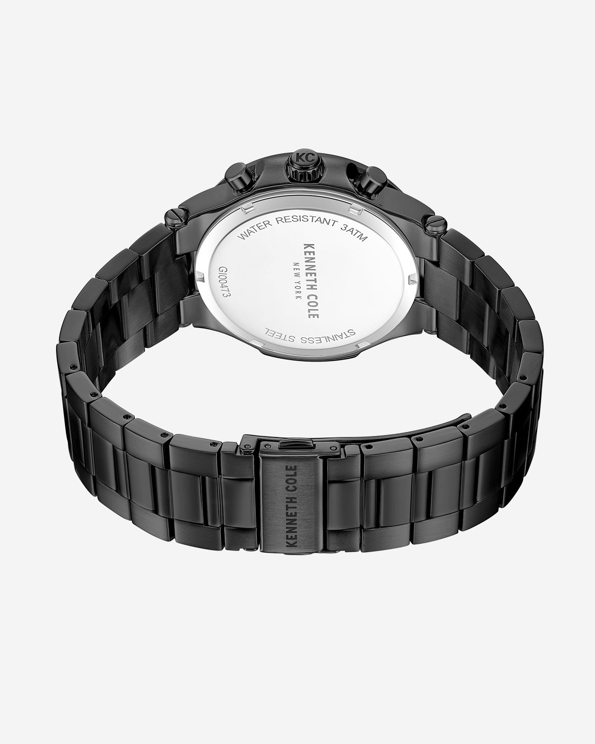 Kenneth Cole Reaction Watches Contrast Dress Sport Watch orologio nero