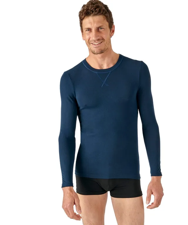 Damart Thermolactyl Sensitive maglietta maniche lunghe blu marine scuro S