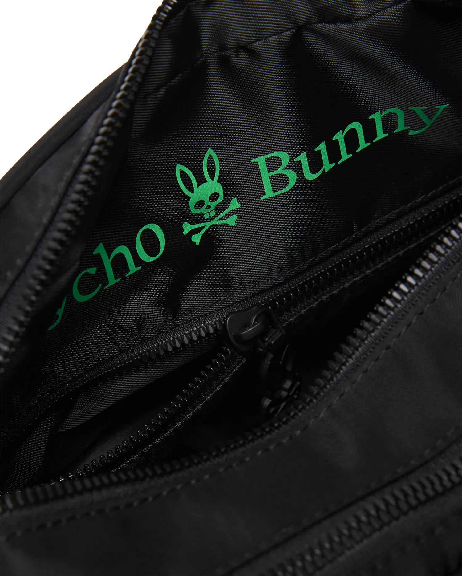 Psycho Bunny Accessories MENS NYLON DOPP KIT TOILETRY BAG - MO2400166 beauty case Nero O/S nylon