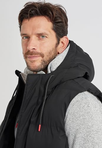 Damart Prêt-à-porter piumino termico smanicato uomo con cappuccio