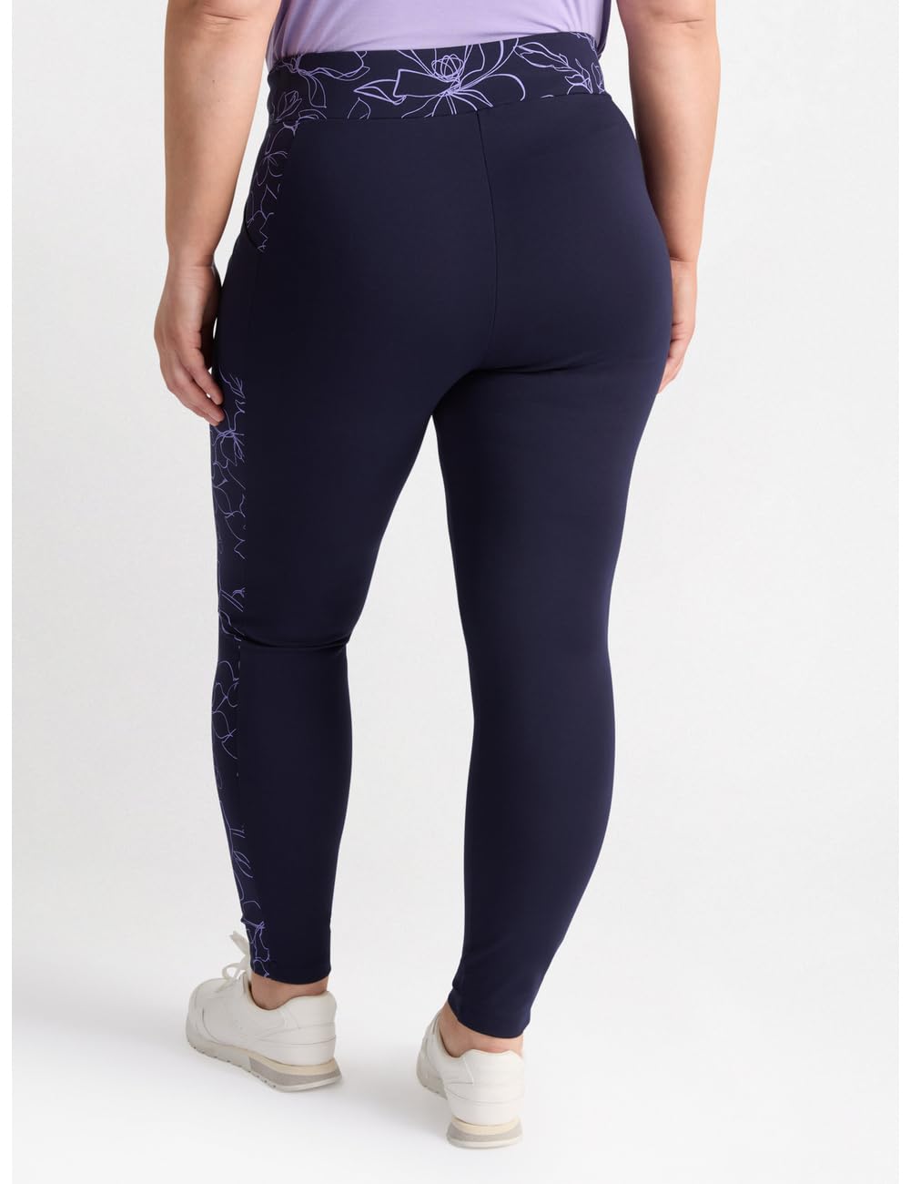 Fiorella Rubino Leggings, viscosa LENZING ECOVERO, stampa floreale