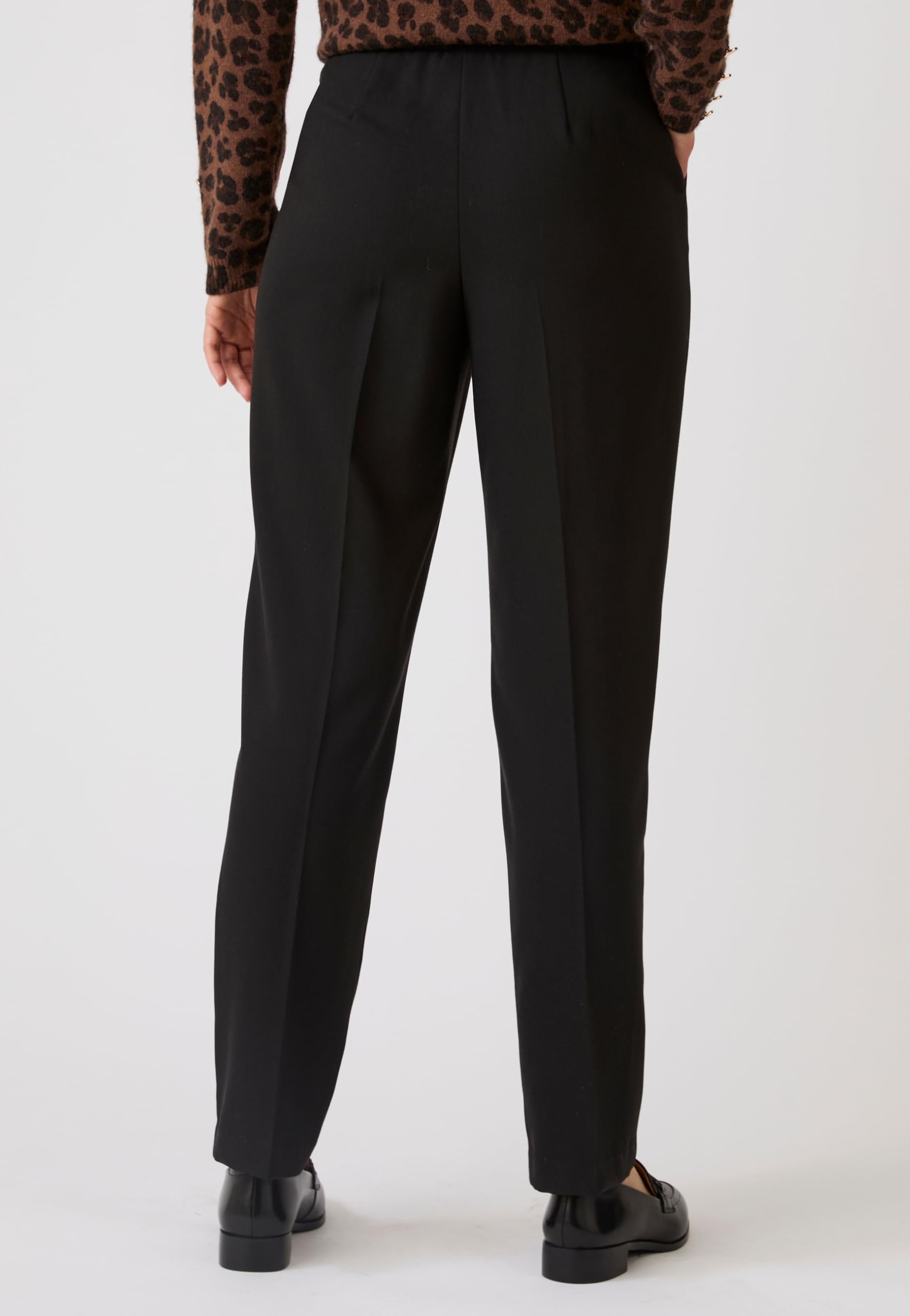 Damart Prêt-à-porter pantaloni donna cintura regolabile ampi
