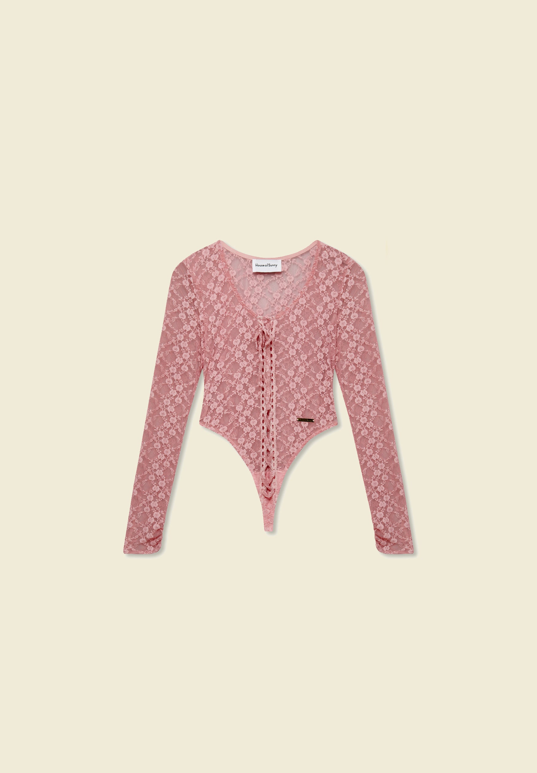 House Of Sunny Womens Tops LOVE LACE BODY body in pizzo taglie UK 6-18