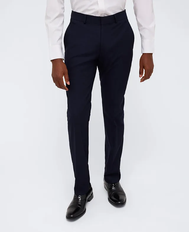 Kenneth Cole Reaction Clothing Ready Flex Suit Separate Pant pantaloni blu