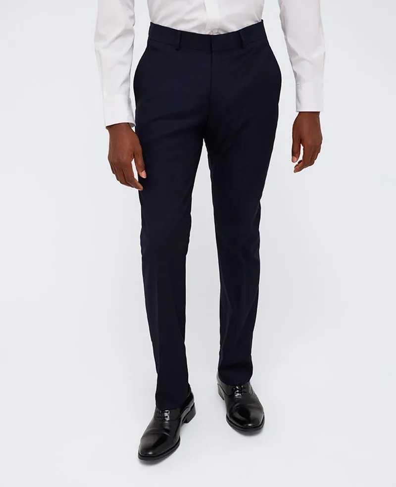 Kenneth Cole Reaction Clothing Ready Flex Suit Separate Pant pantaloni blu