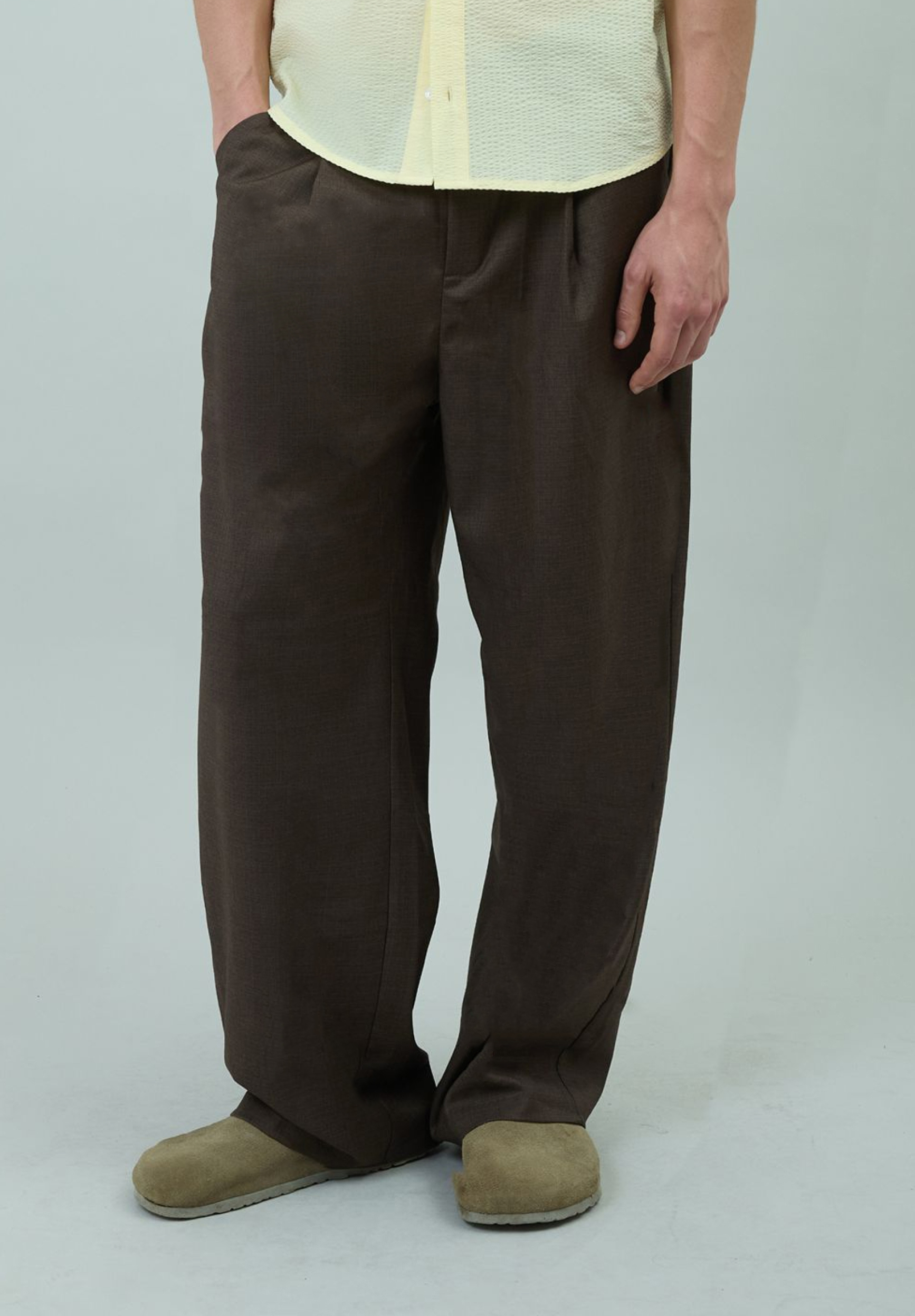 House Of Sunny Women's Shorts & Trousers PLEATED SUIT TROUSER pantaloni sartoriali
