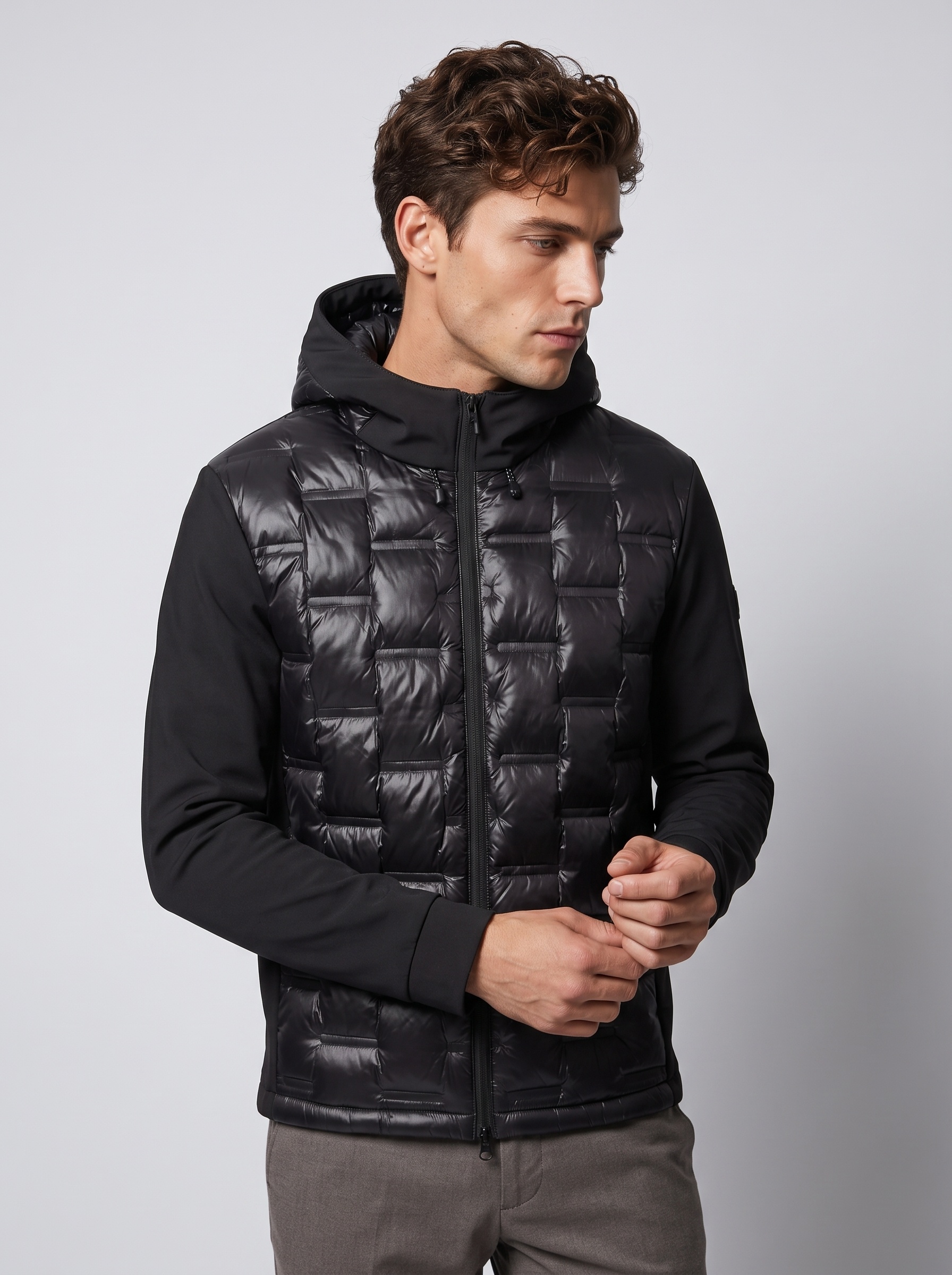 Markup Uomo Giacche & Giubbotti Giubbotto Nylon Trapuntato Softshell giubbotto uomo
