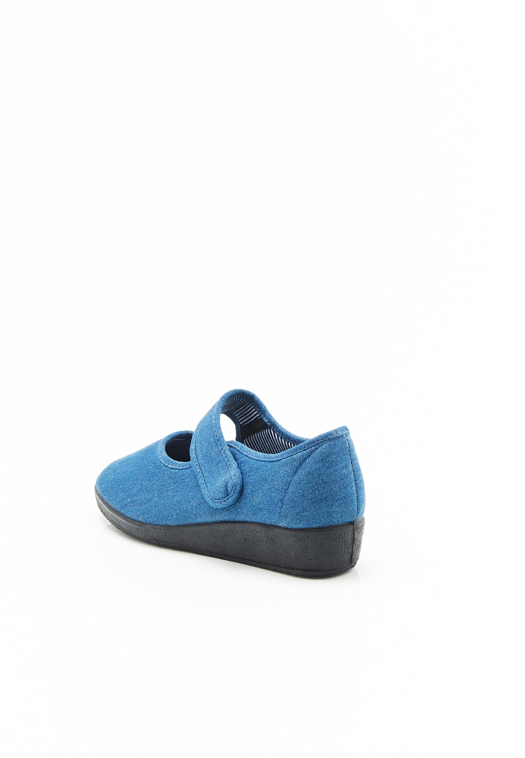 Damart Calzature Babies Effetto Jeans donna blu denim taglia 37