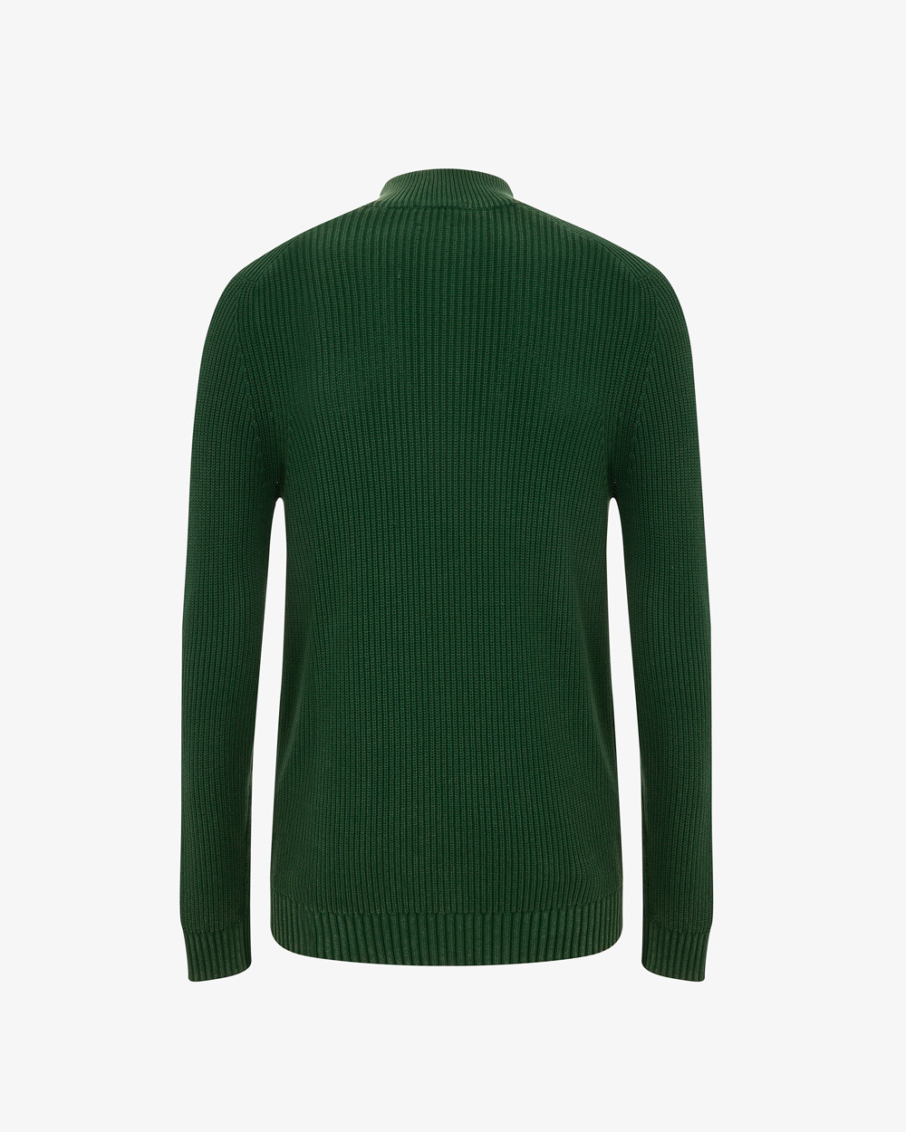 Markup Uomo Maglieria Lupetto con zip maglia inglese
