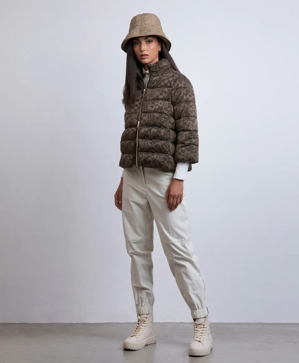 Markup Donna Giacche & Giubbotti Piumino cappetta pied de poule