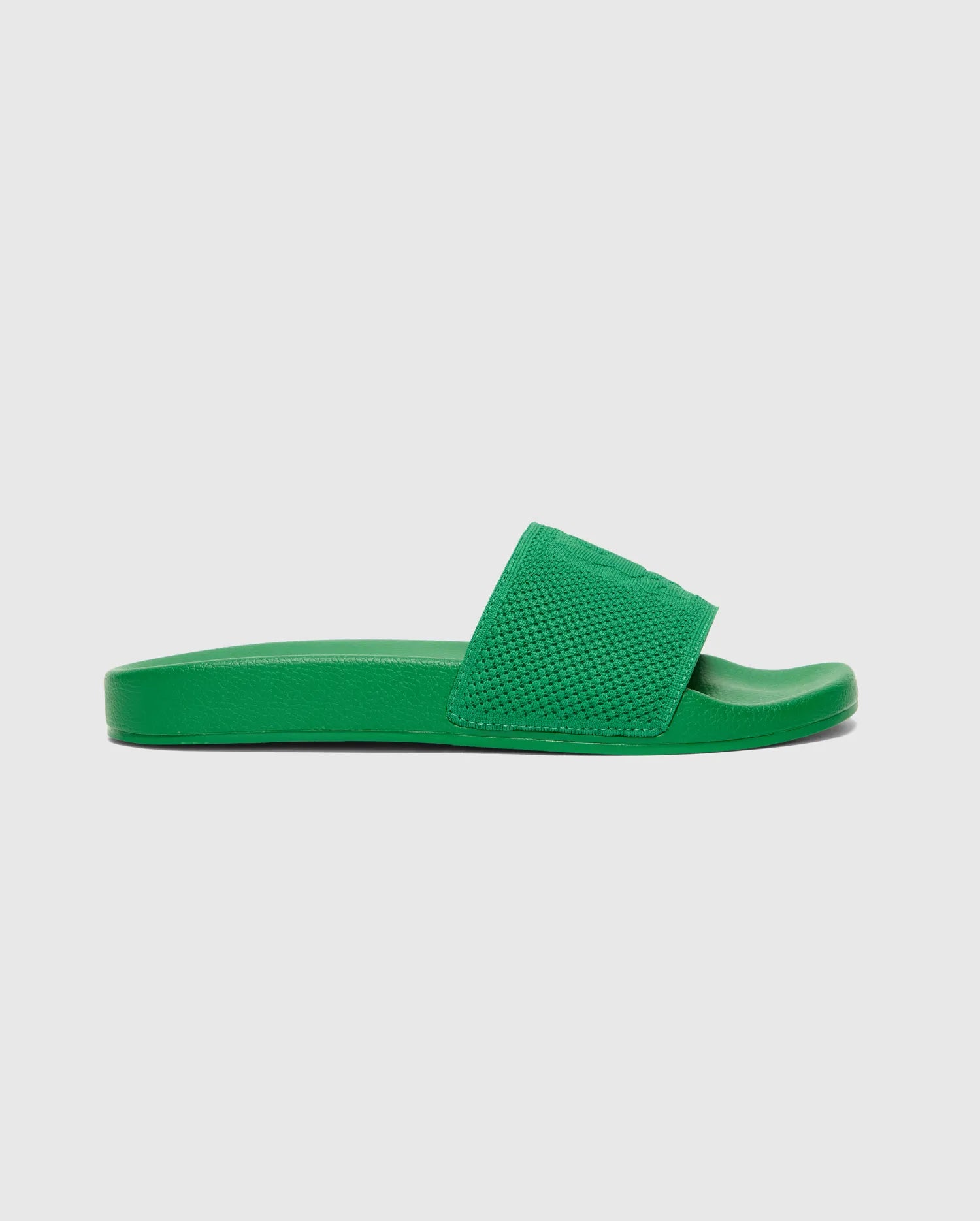 Psycho Bunny Accessories Knit Slides ciabatte verdi con plantare ergonomico