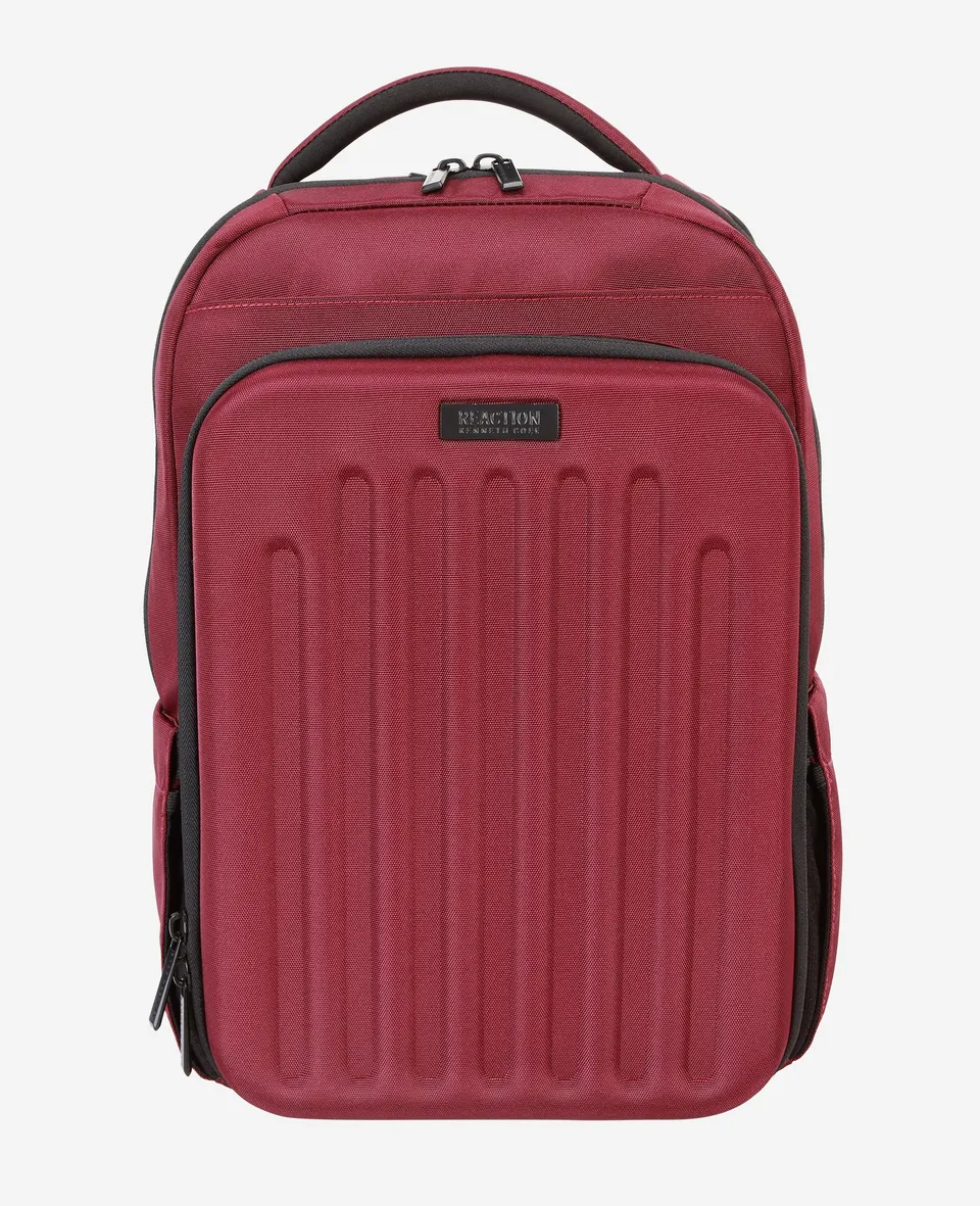 Kenneth Cole Reaction Luggage Venturer zaino color vino porta laptop