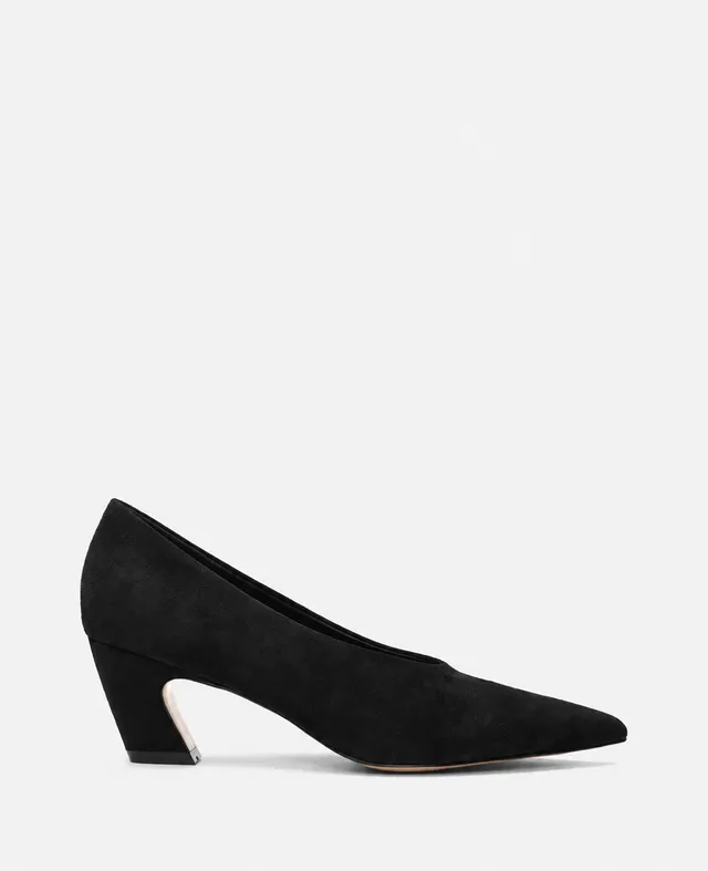 Kenneth Cole Reaction Shoes Ophelia Kid Suede Heel décolleté nere