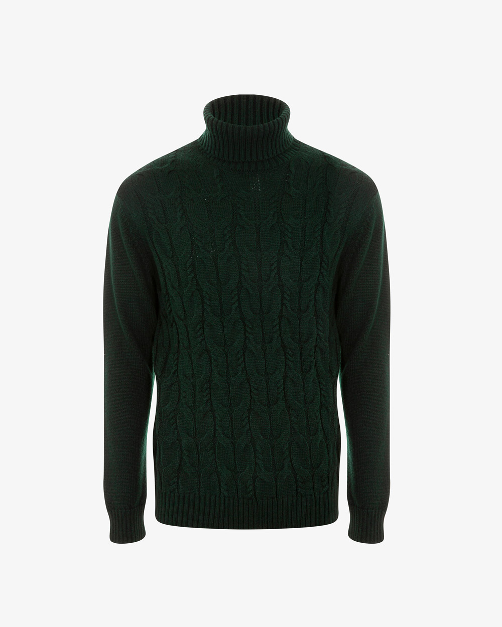 Markup Uomo Maglieria Dolcevita a Trecce maglione