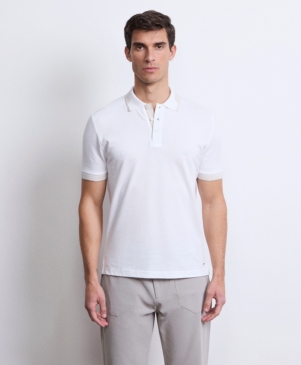 Markup Uomo Felpe & T-shirt Polo in cotone piquet polo