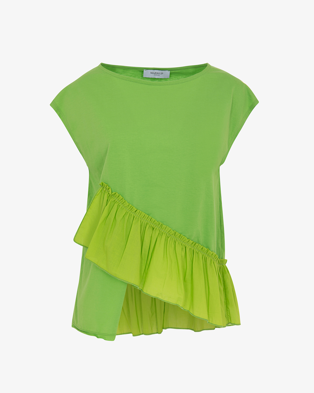 Markup Donna T-Shirt & Felpe T-shirt in jersey con balza