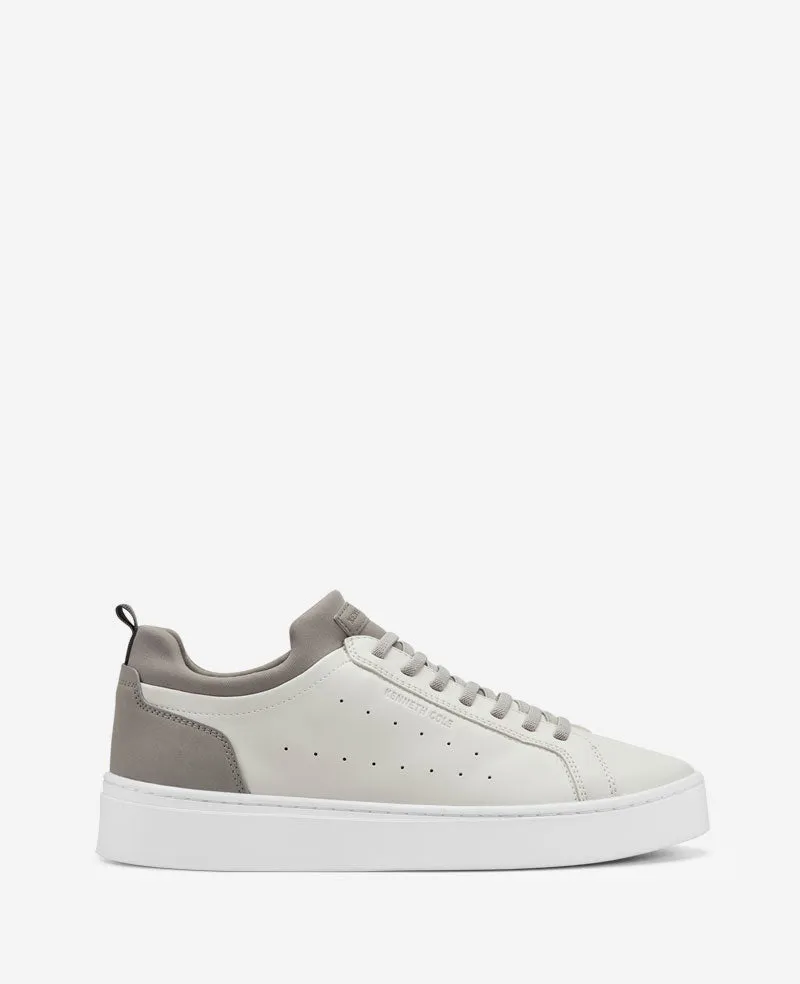 Kenneth Cole Reaction Shoes Nevel Slip On Sneaker uomo off white