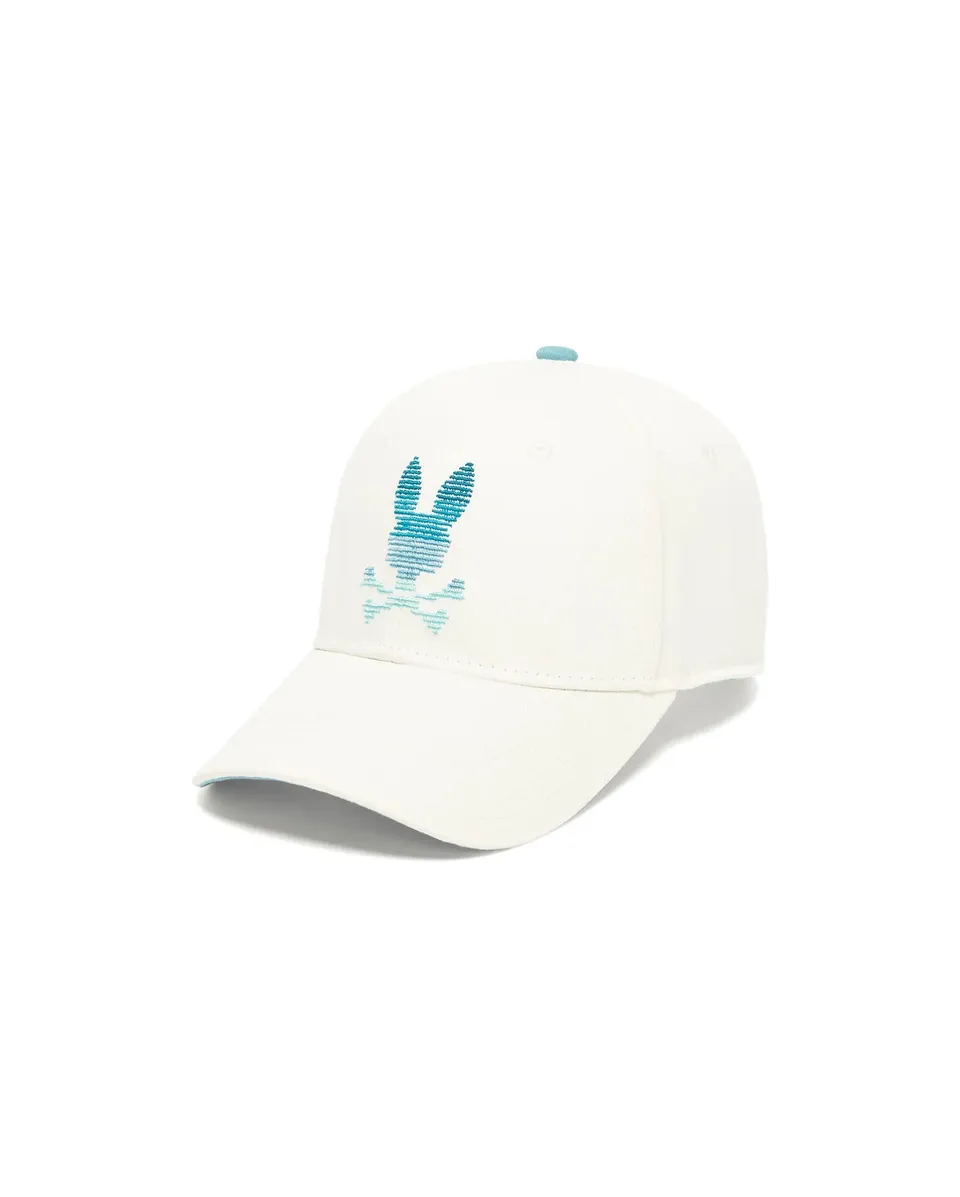 Psycho Bunny Kids Accessories KIDS' SLADE BASEBALL CAP cappellino ecru